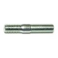 Midwest Fastener Double-End Threaded Stud, 5/16"-18 Thread to 5/16"-24 Thread, 1 3/4 in, Steel, Zinc Plated, 8 PK 73142
